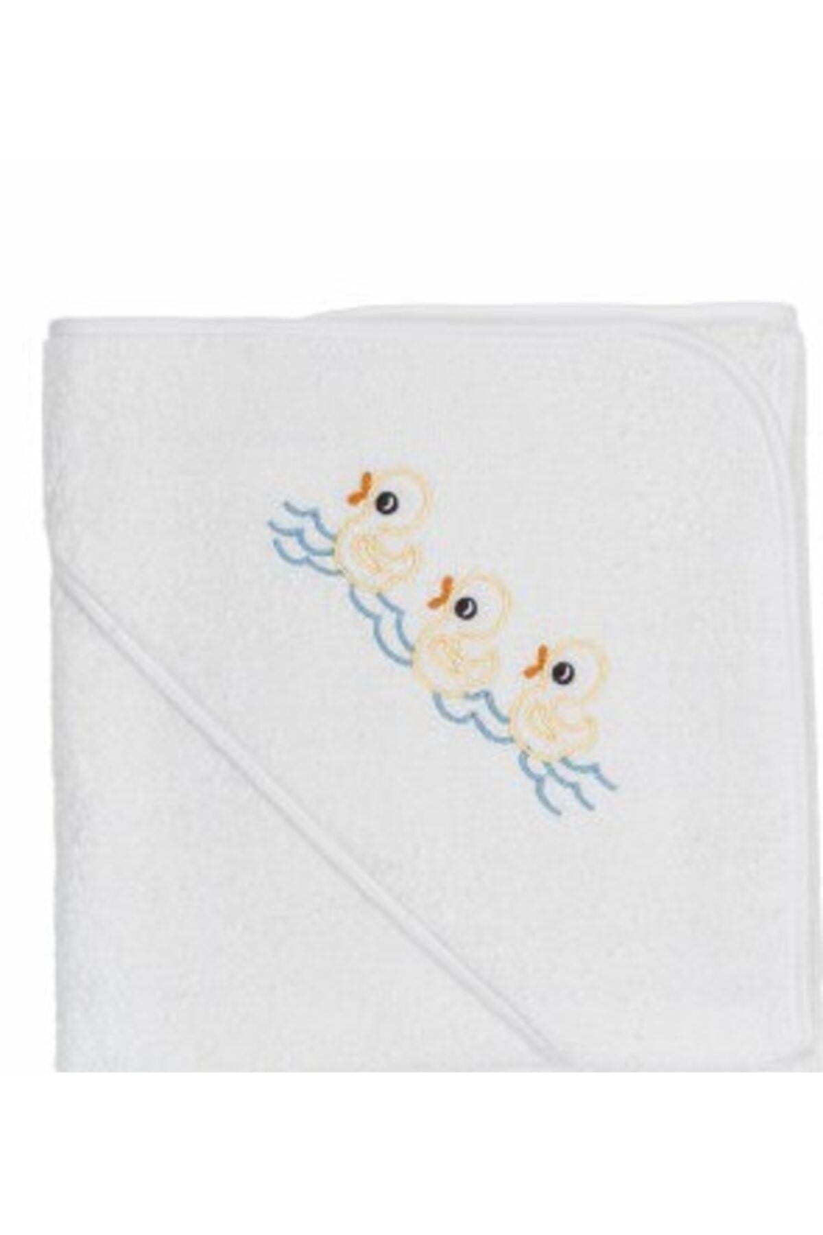 nitenite Üç Ördekli Bebek Banyo Havlusu