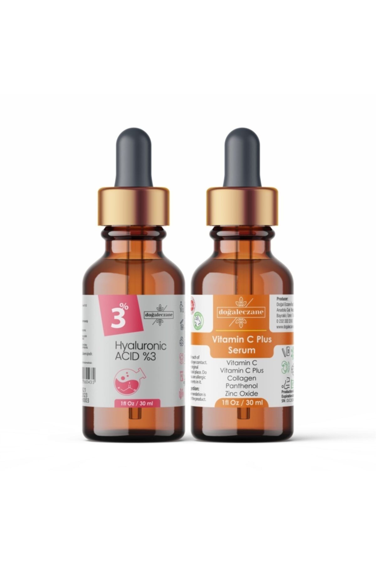 Doğal Eczane Hyaluronik Asit %3 Serum Seti