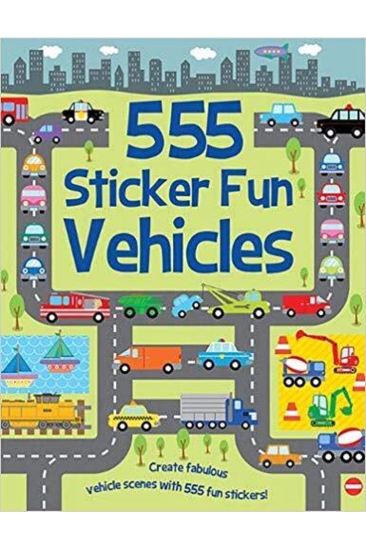 Imagine That Publishing 555 Sticker Fun Vehicles