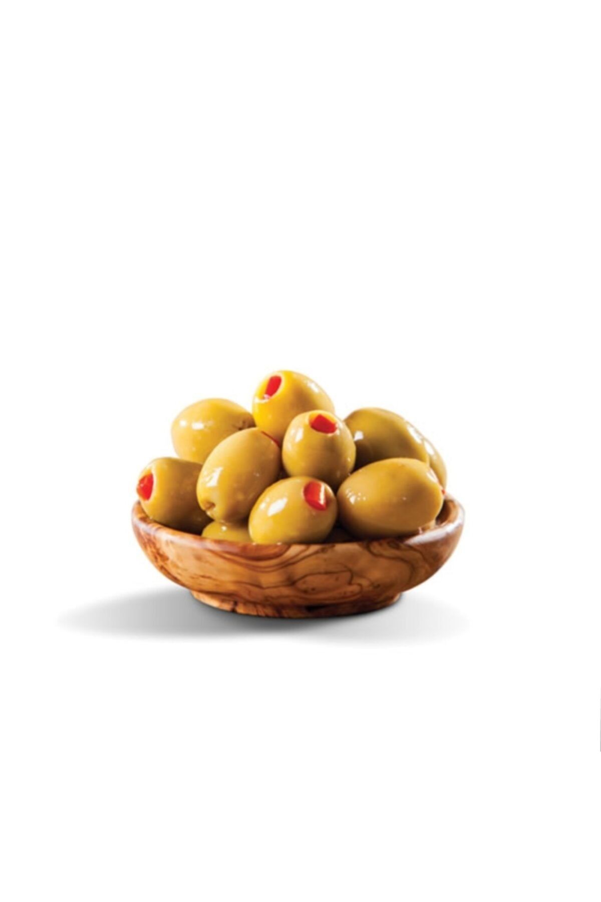 Hakan Ay Gemlik Zeytinleri Biber Dolgulu Yeşil Zeytin 2 kg
