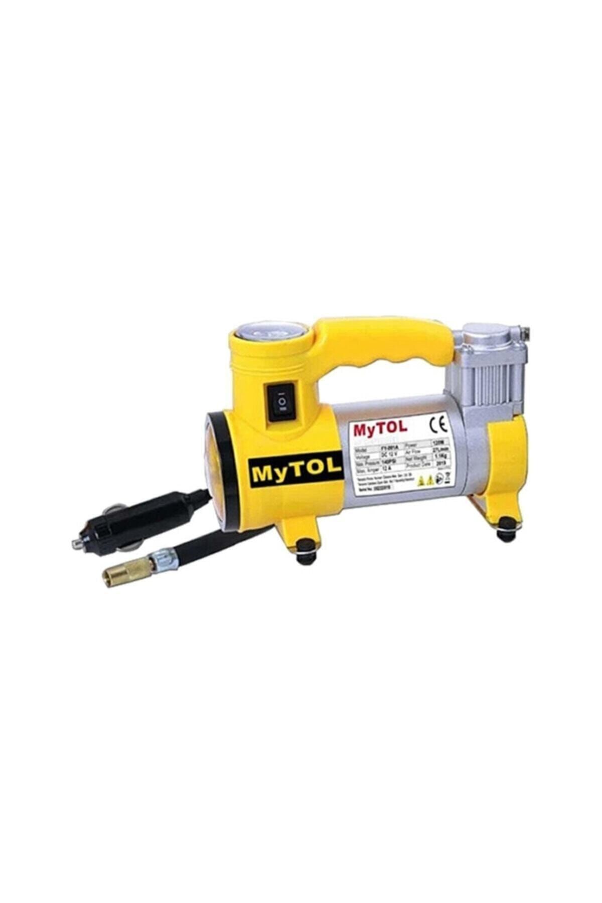 MYTOL Fy001a Işıklı Mini Hava Kompresörü