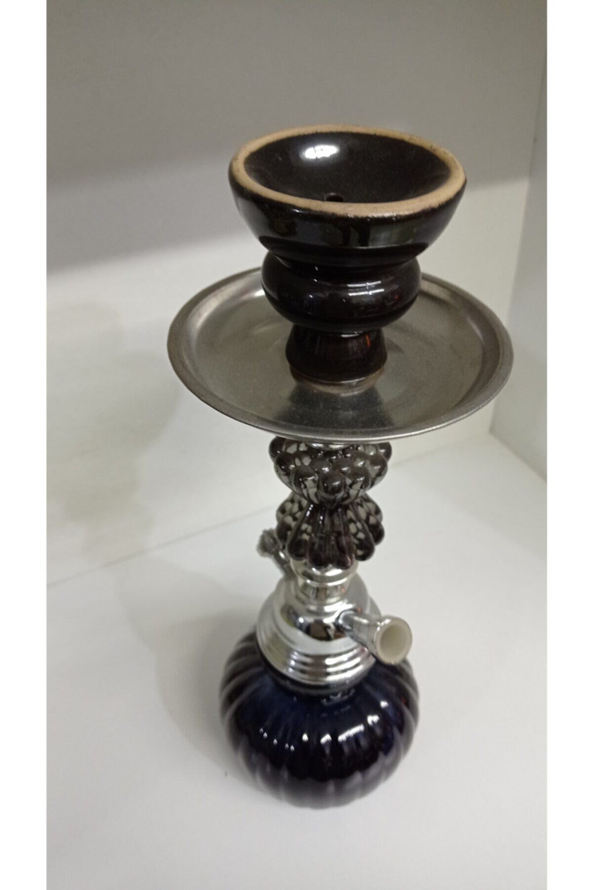 AY ETİCARET Siyah Renkli Küçük Boy Nargile