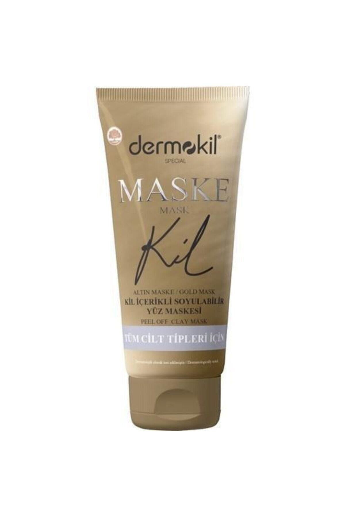 Dermokil Soyulabilir Kil Içerikli Gold Yüz Maskesi 75 ml