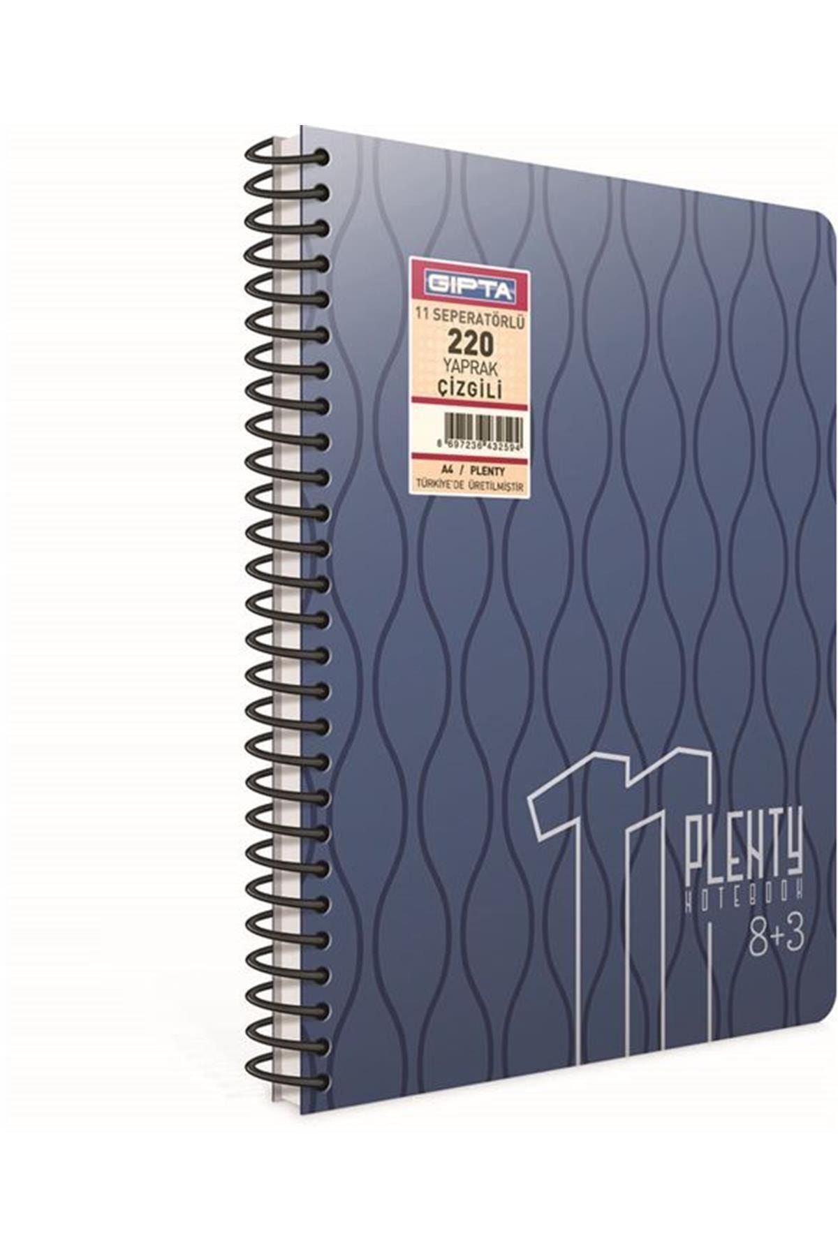 Gıpta Marka: Gipta Plenty A4 220 Yp 8+3 Ayr.defter 1067 Kategori: Defterler