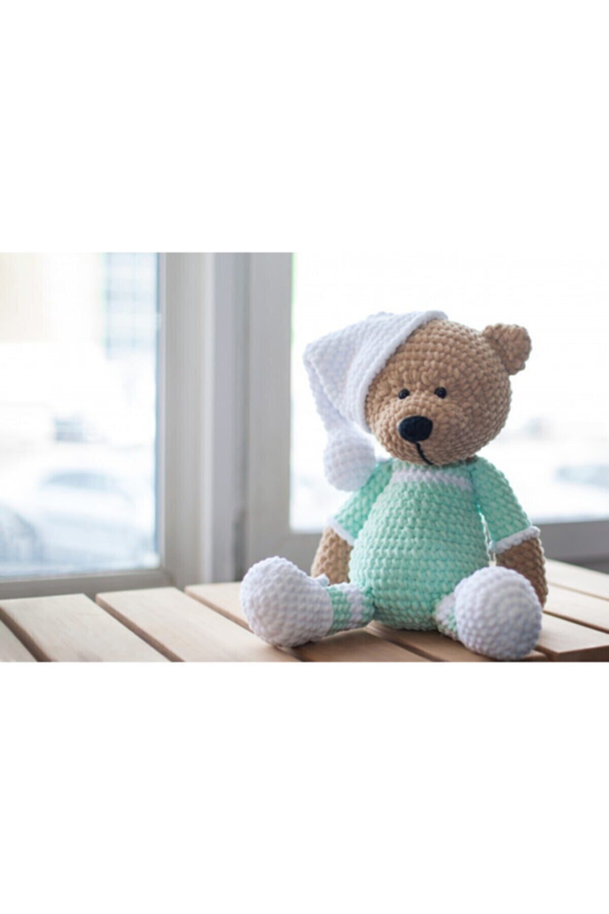 Jaju Baby Sevimli Ayıcık Amigurumi Oyuncak 23 Cm