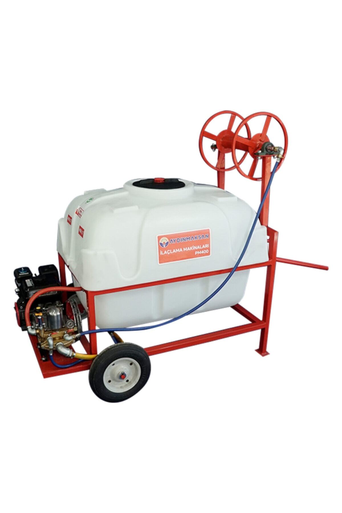 AYDINMAKSAN 400 Litre 7 Hp Pülverizatör İlaçlama Makinası 50 mt Hortum ve Tabanca