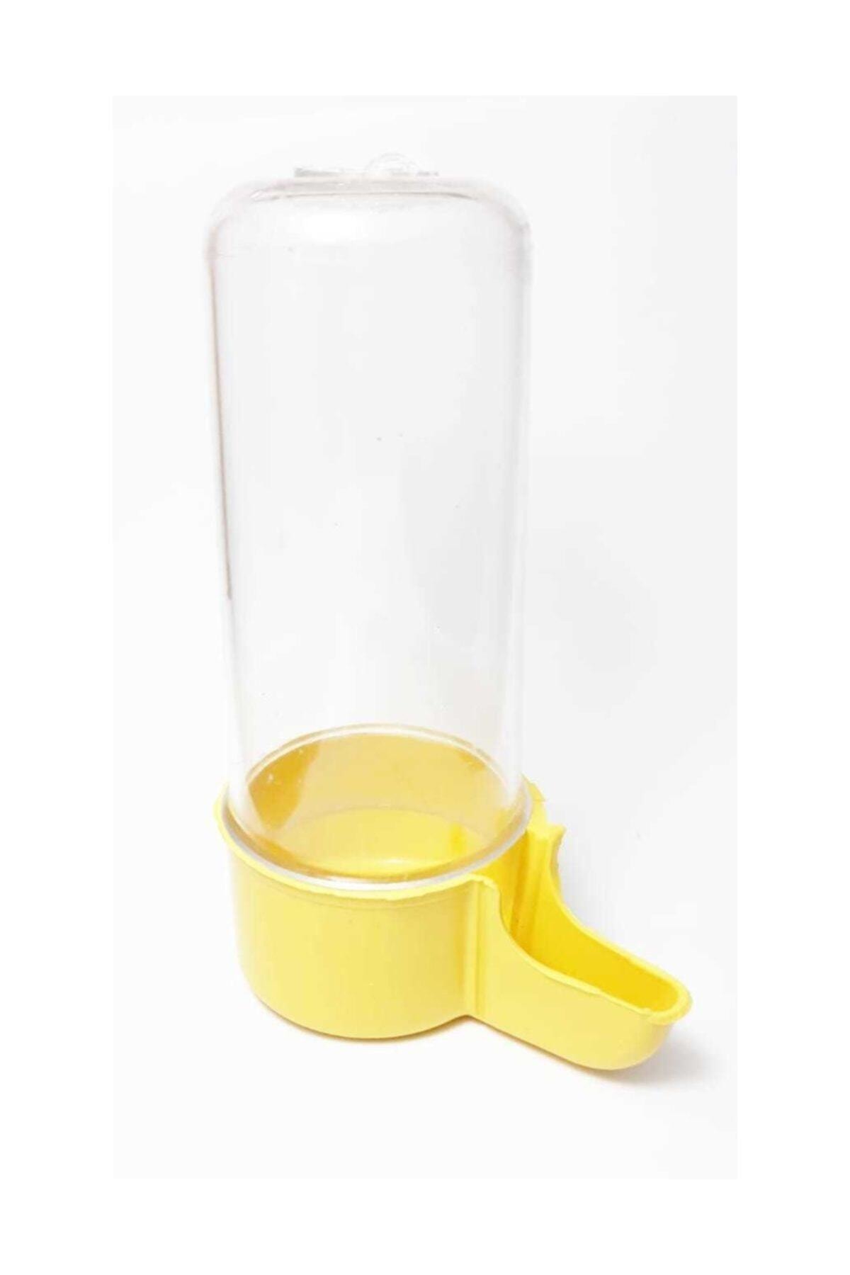 ATLAS PET SHOP Muhabbet Kuşu Ve Diğer Kuşlar Için Duble Gaga Suluğu Sarı