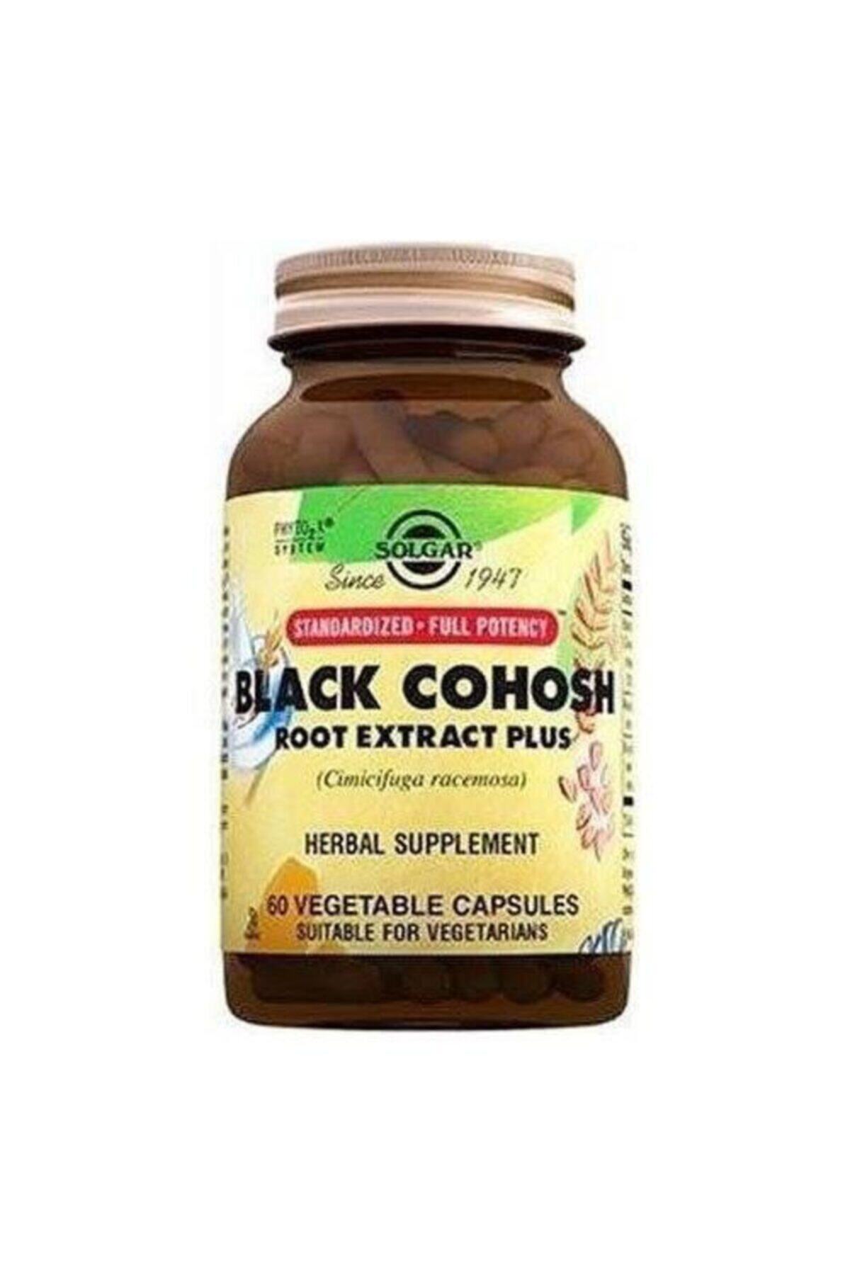 Solgar Black Cohosh Root Extract 60 Kapsül
