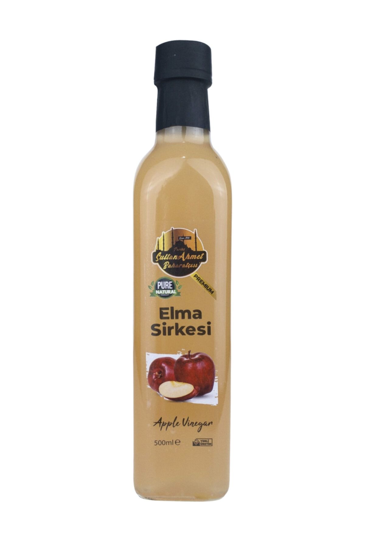 Tarihi SultanAhmet Baharatçısı Elma Sirkesi 500ml (özel Üretim)