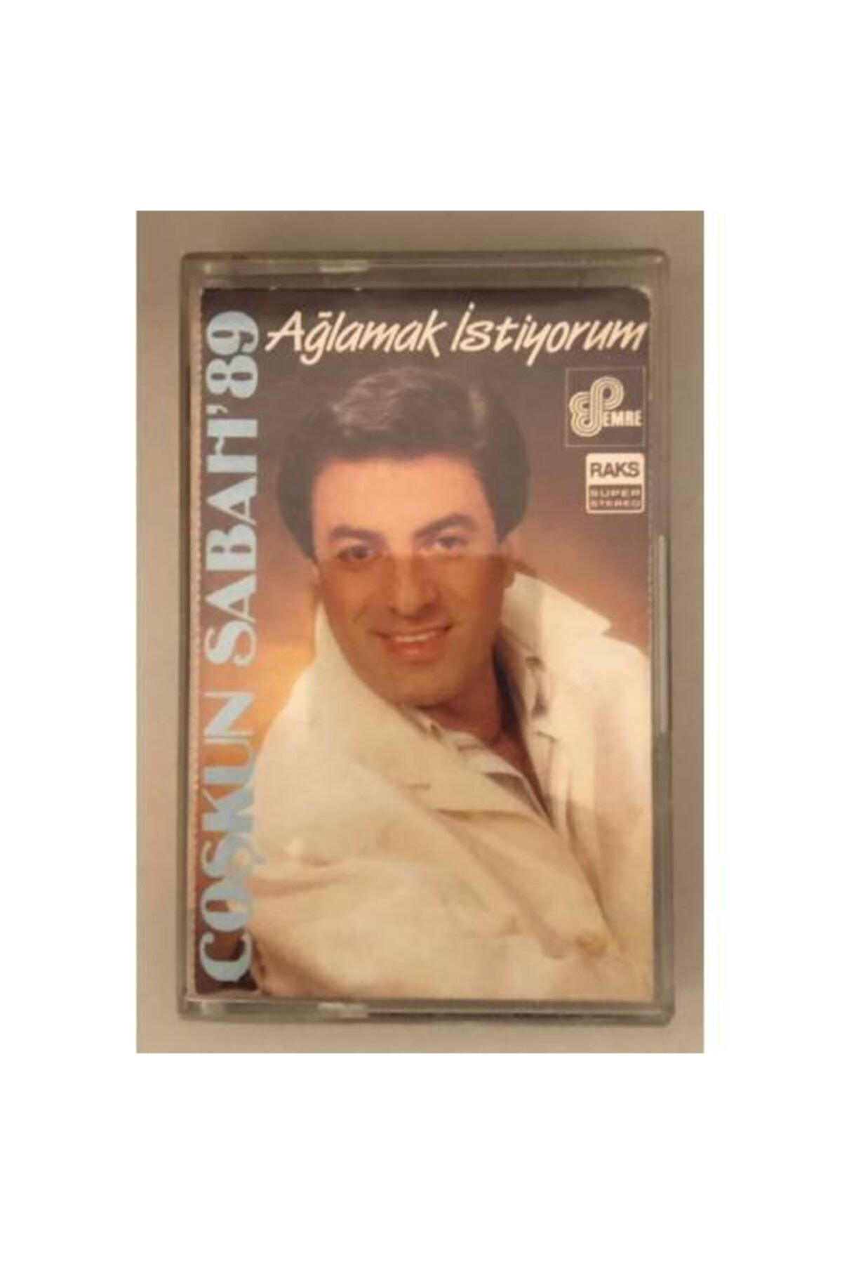 Plakevi İzmir Coşkun Sabah 89 Ağlamak Istiyorum Kaset