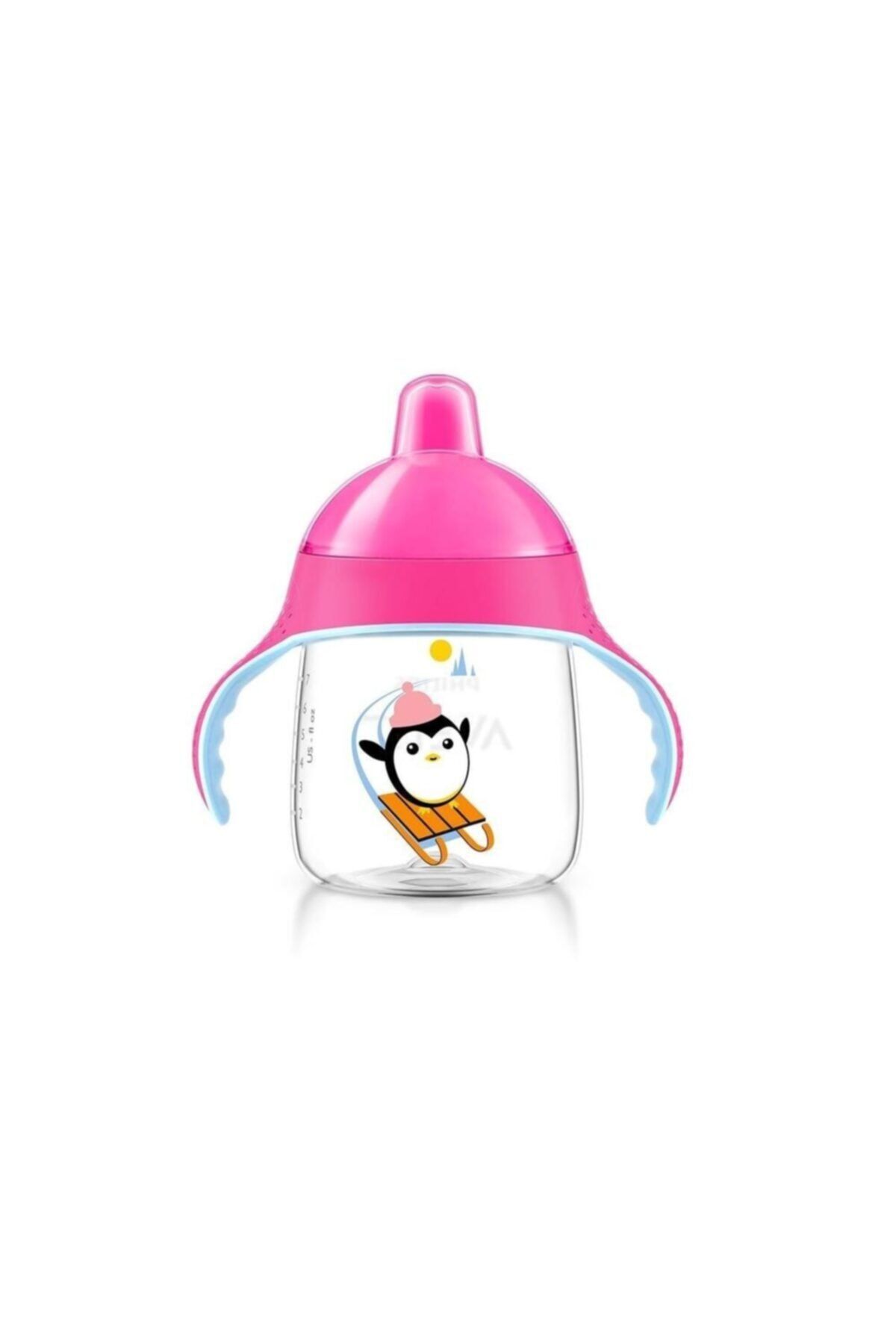AVENT Penguen Damlatmaz Bardak 12 Ay 260 ml Pembe