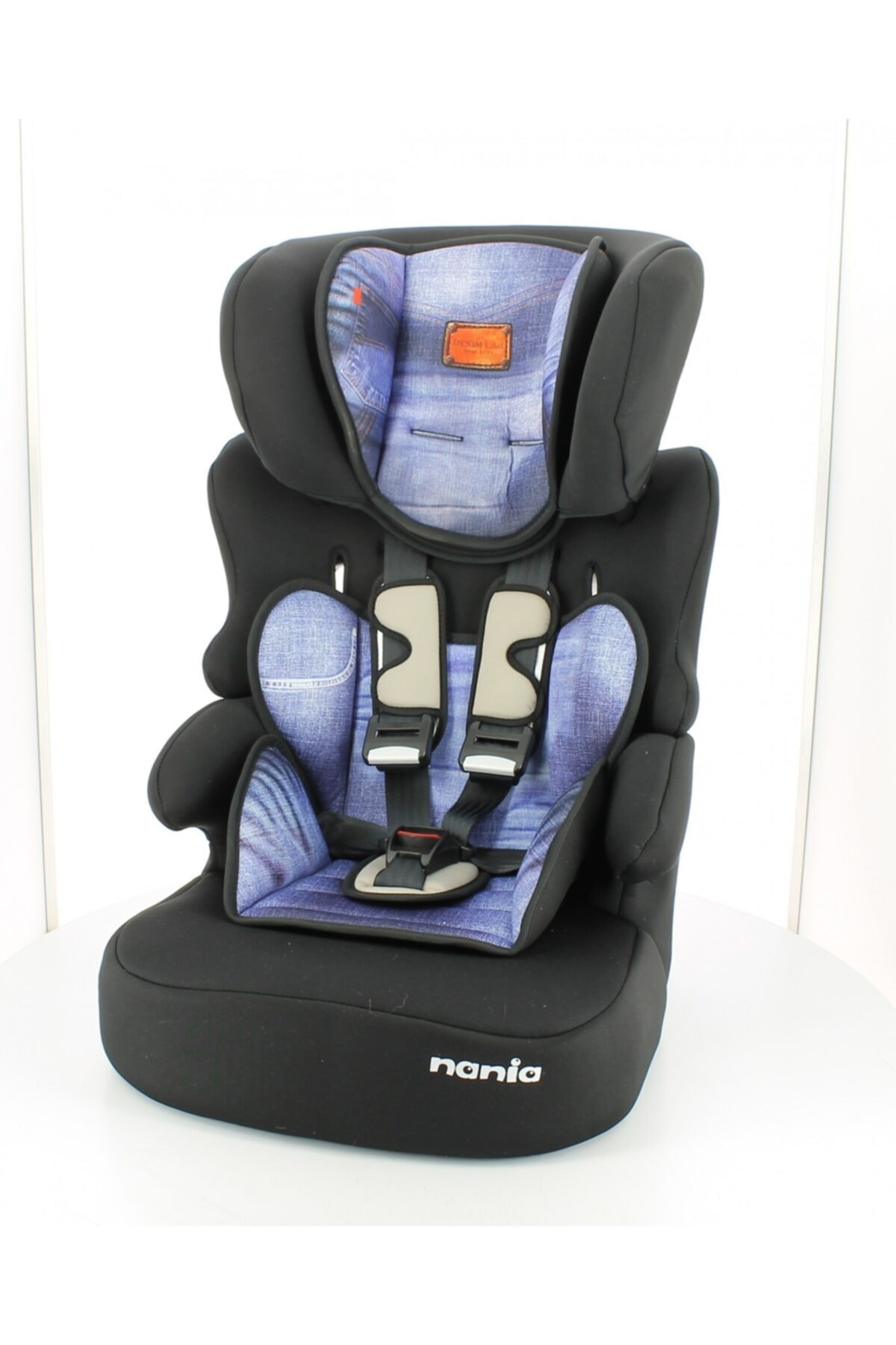 Nanica Kids Nania Çift Yastıklı 9-36kg Oto Koltuğu - Blue Jean