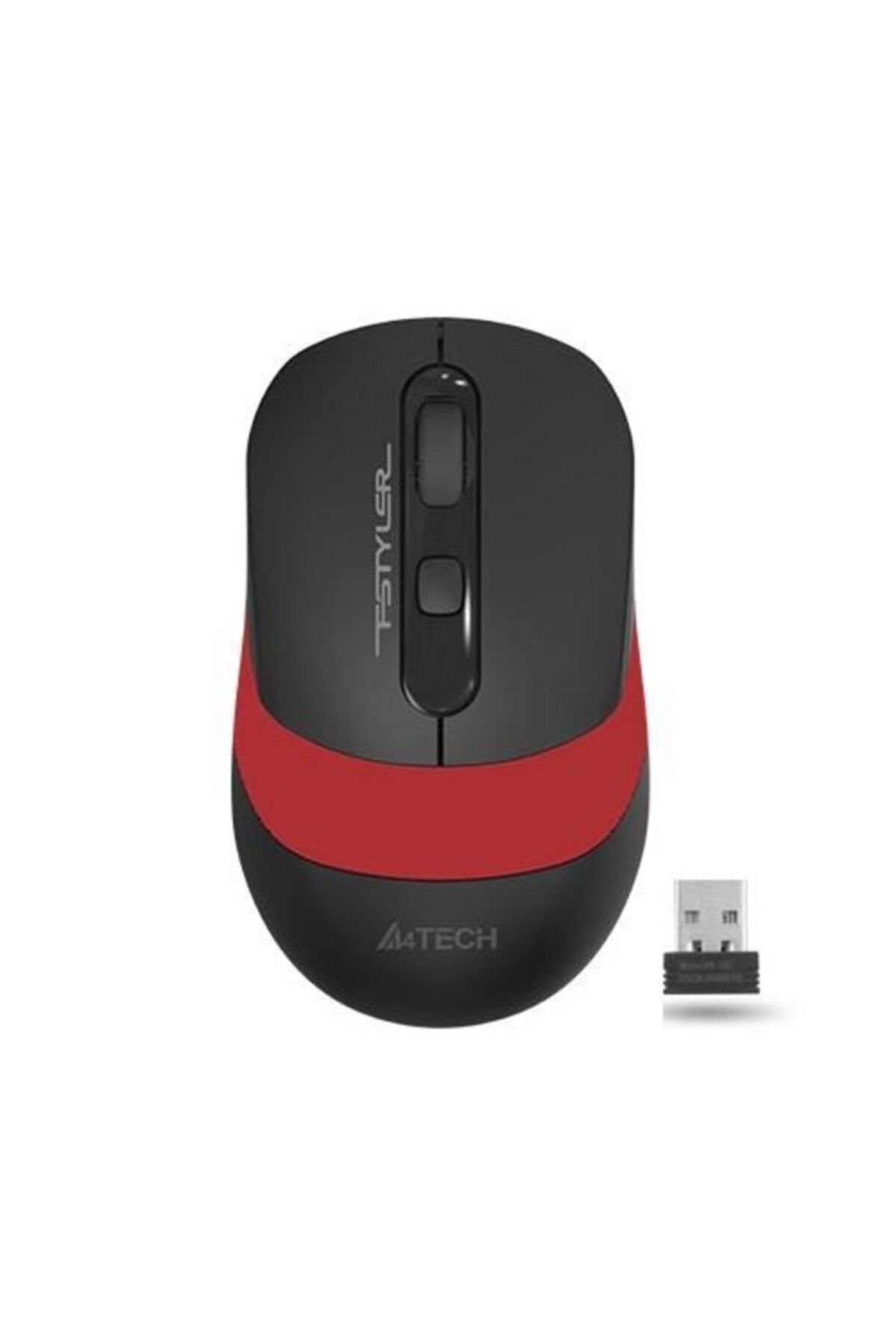 A4 Tech Fg10 (kırmızı) Fstyler 2,4ghz Kablosuz Optik Mouse, 10-15metre, 4 Buton, Nano Alıcı