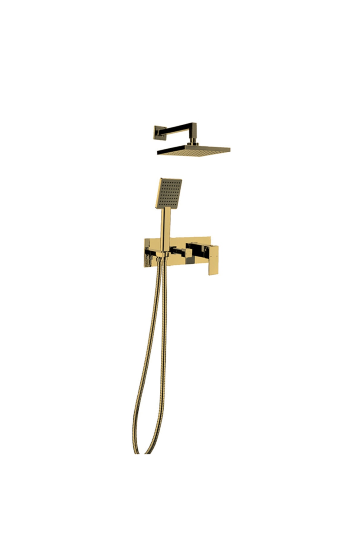 Newarc Aqua Ankastre Banyo Batarya Seti Altın 851141g