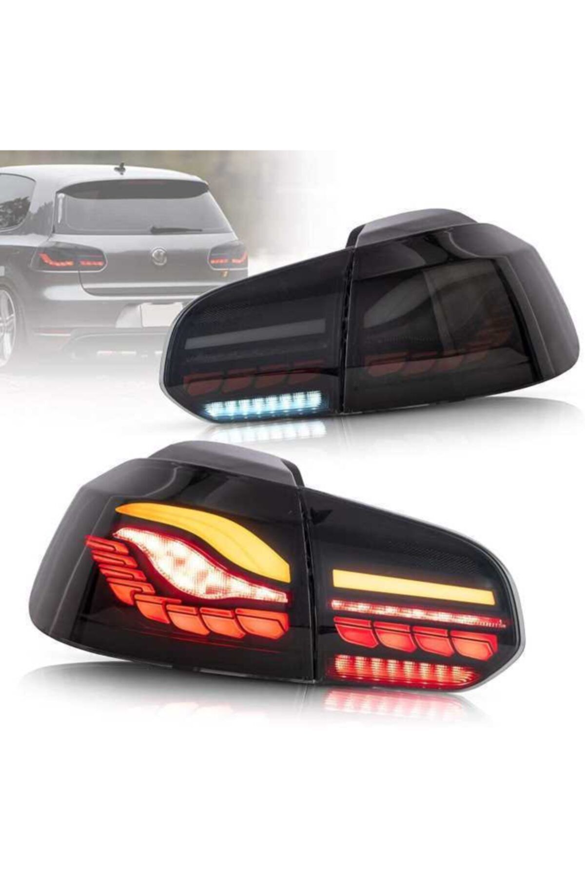 autogp Volkswagen Golf 6 Dragon Led Stop (smoke)