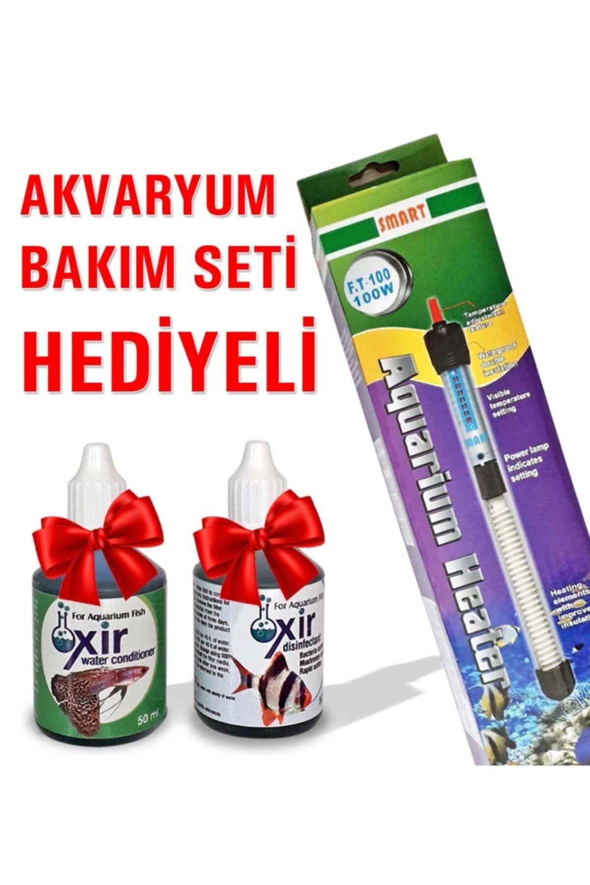 Smart 100w Termostatlı Akvaryum Isıtıcısı New