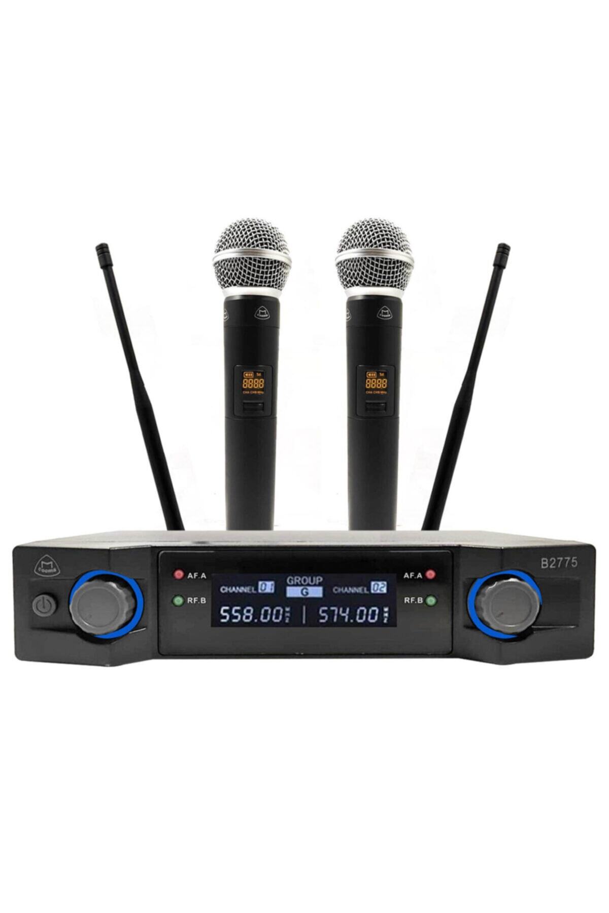cooma Mikrofon Kablosuz 2 El Uhf B-2775