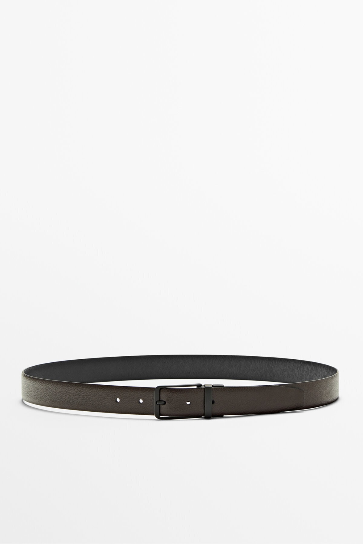 Massimo Dutti Çift Taraflı Deri Kemer