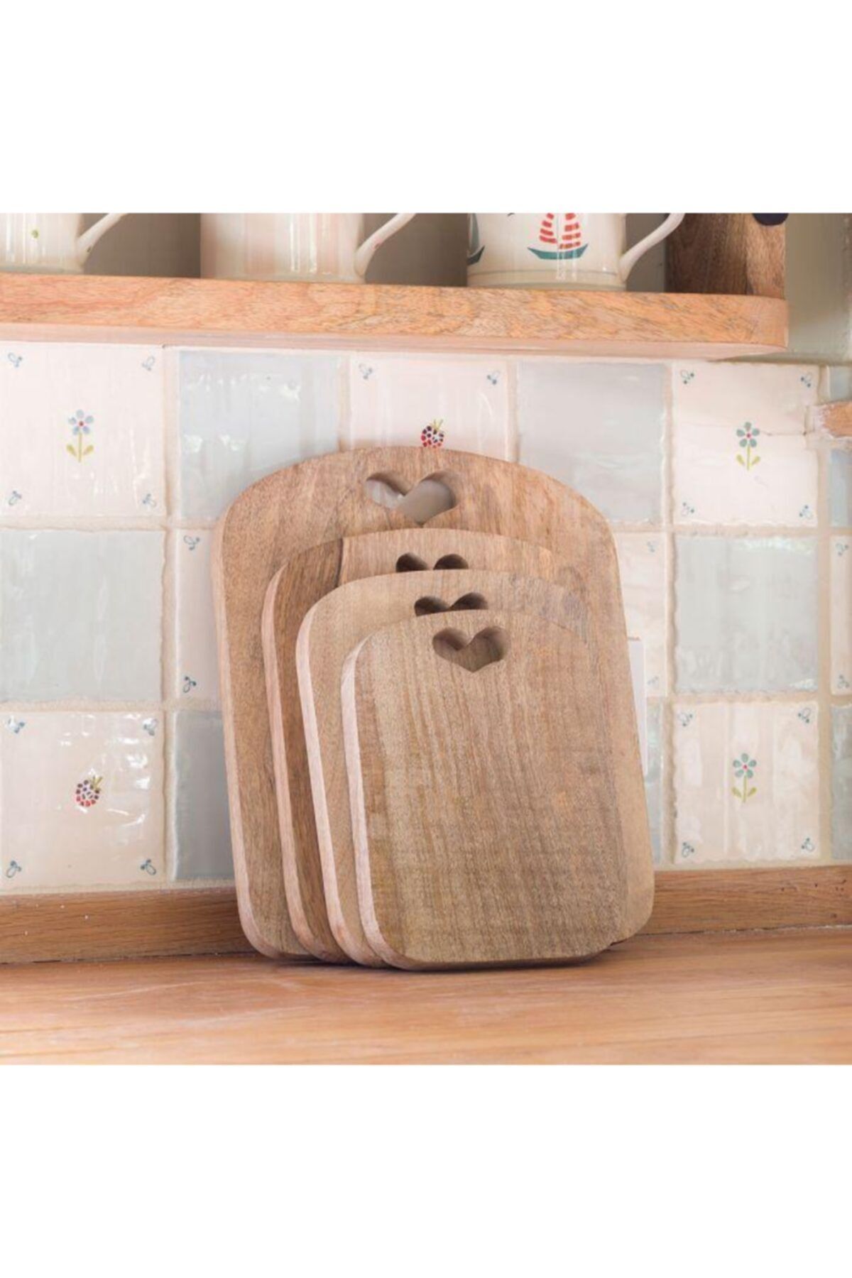 NİLWOOD 4’lü Kesme/sunum/servis Tahtası