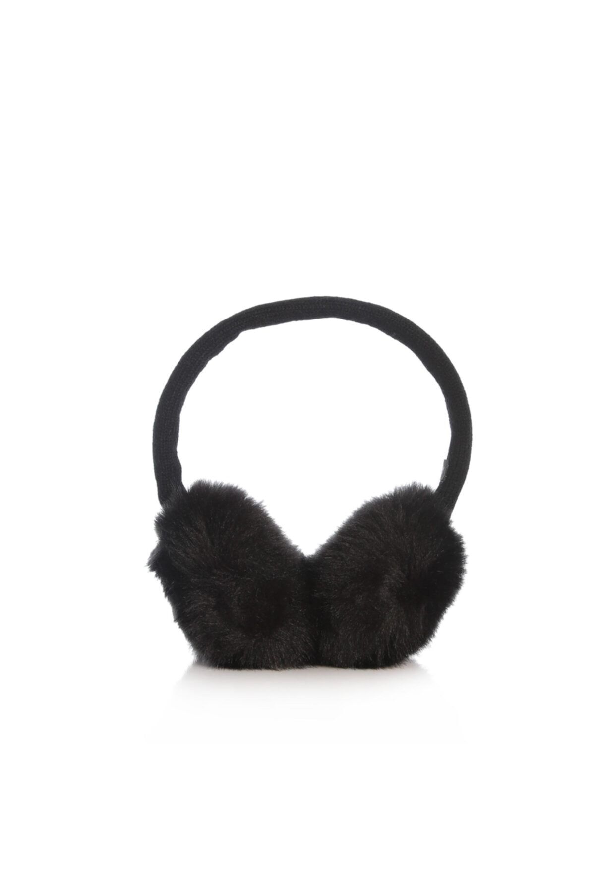 CODEGEN Muffy Mf-017 Mikrofonlu Siyah Peluş Kulaklık - Iphone Lightning + 3.5mm Stereo Dönüştürücü