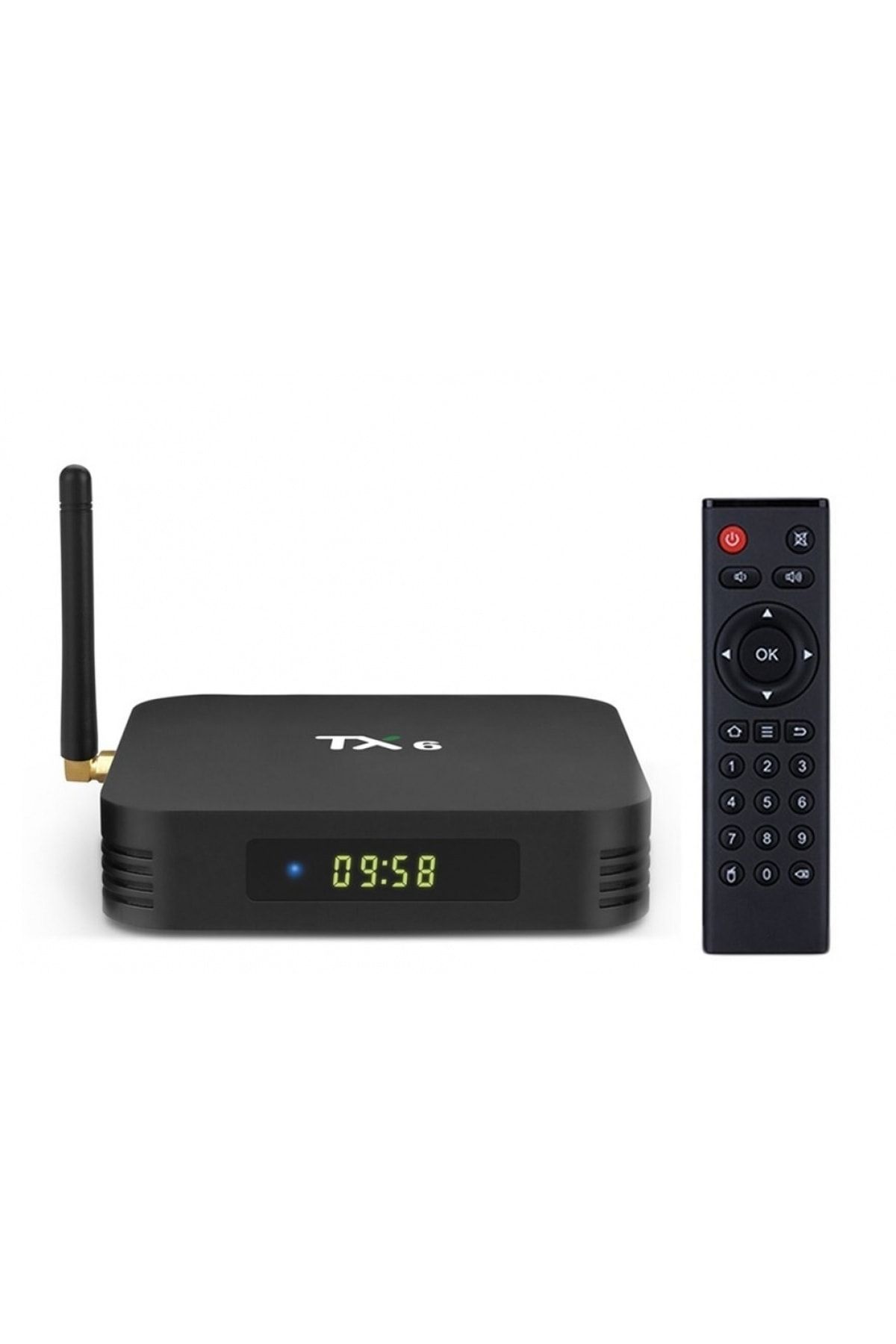 Case 4U Tanix Tx6 4k Hdr Tv Box Android Tv 9 - 4 Gb Ram / 32 Gb Hafıza