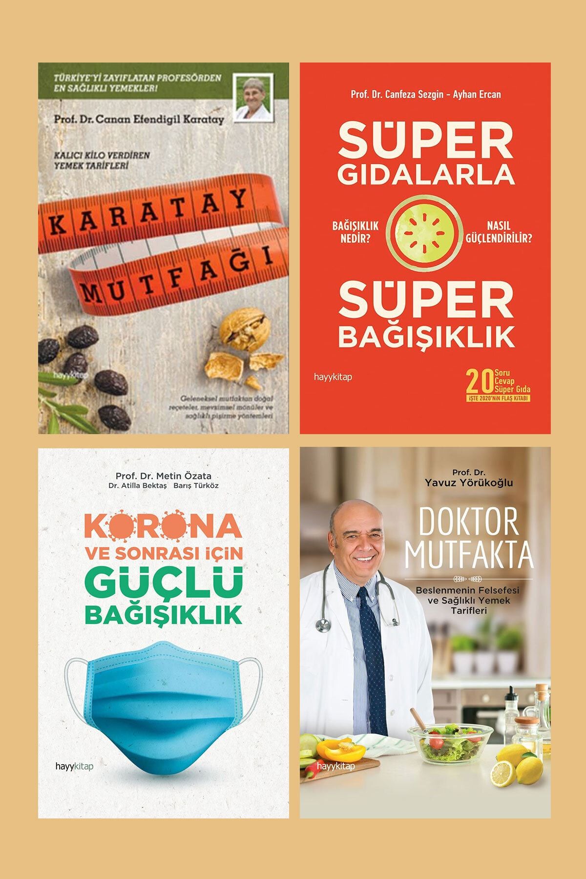 Hayykitap Sağlıklı Ve Güçlü Bağışıklık Seti - 4 Kitap