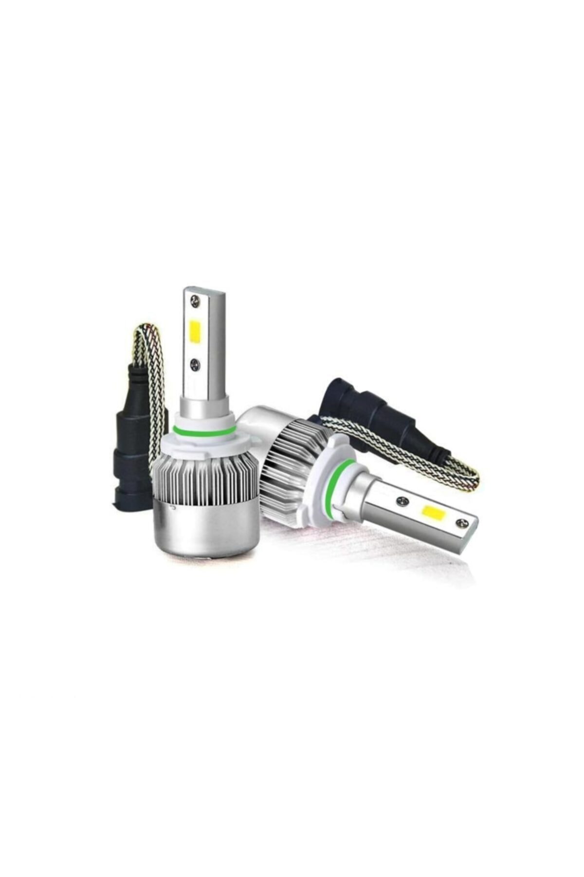 Space Xenon Led Far Ampülü 9006 30w 3000lm 12v 2 Adet 8000k Beyaz Laam-604 Uyumlu