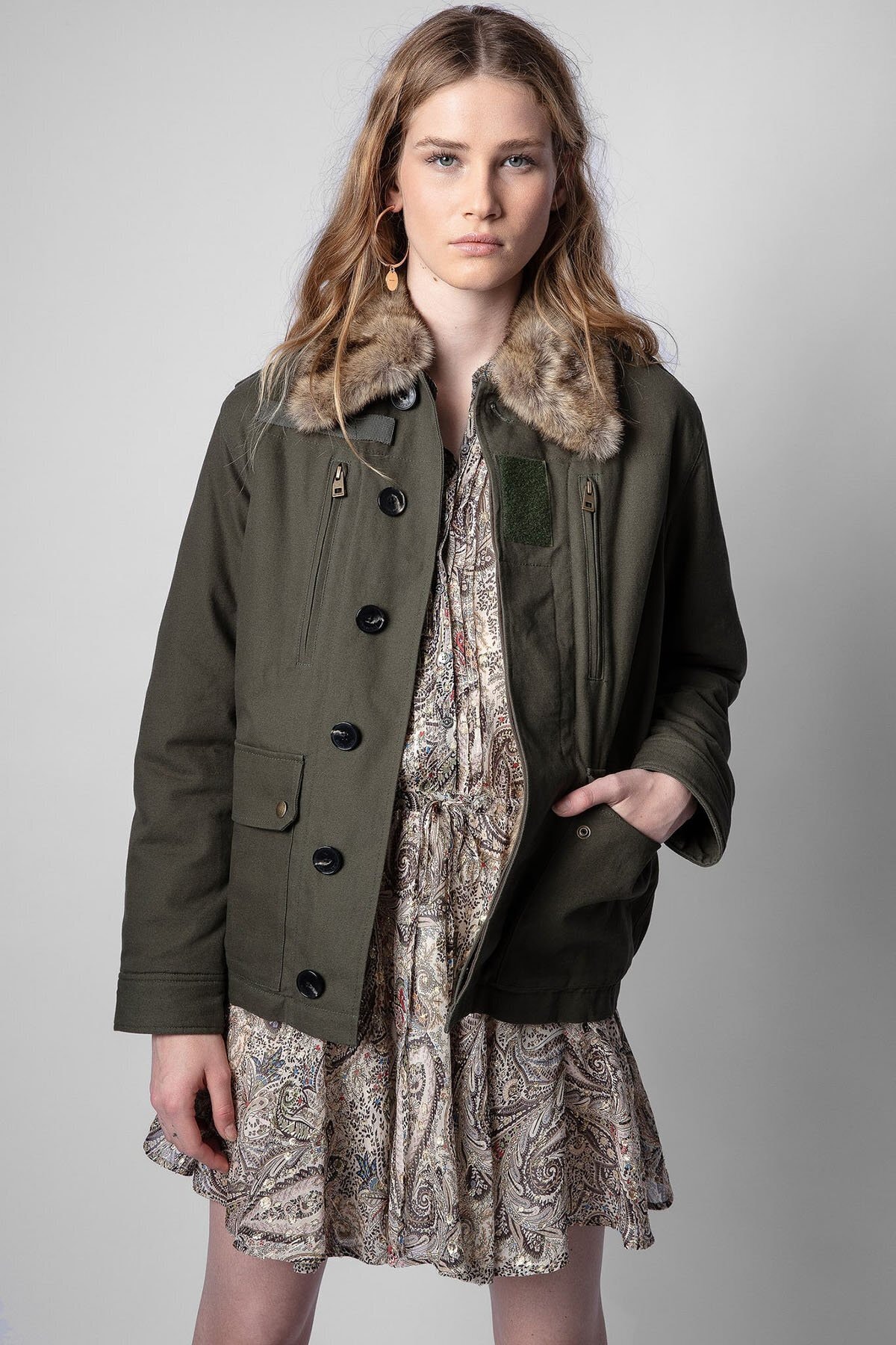 Zadig&Voltaire Zadig Voltaire Içi Kürklü Parka