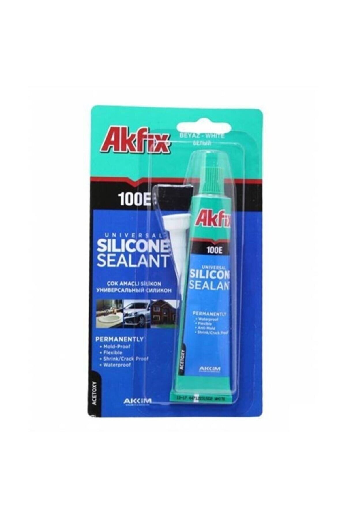 Akfix Sa112 Tüp Silikon 50 Ml Beyaz