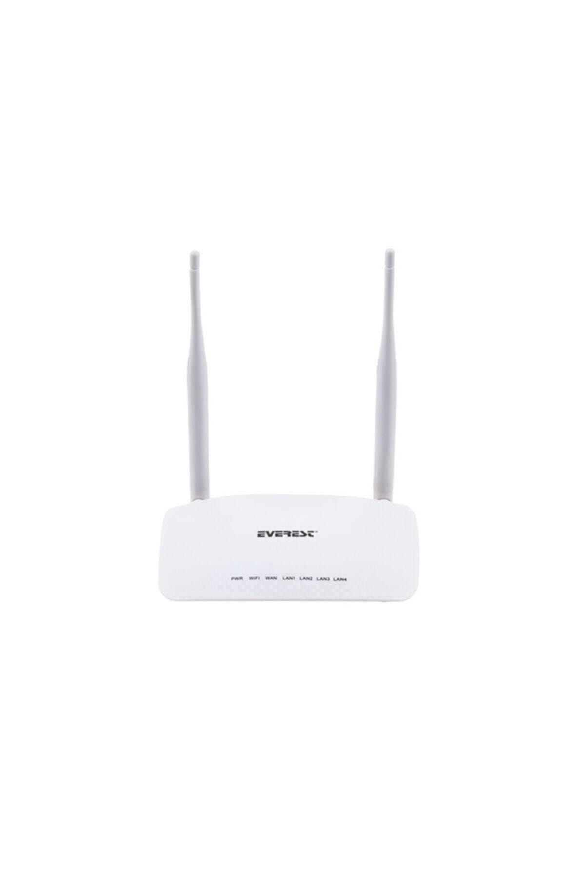 Everest Ewr-958n 300 Mbps 1 Wan + 4 Lan Port Wısp+repeater+access Point 2.4 Ghz Beyaz Kablosuz Router