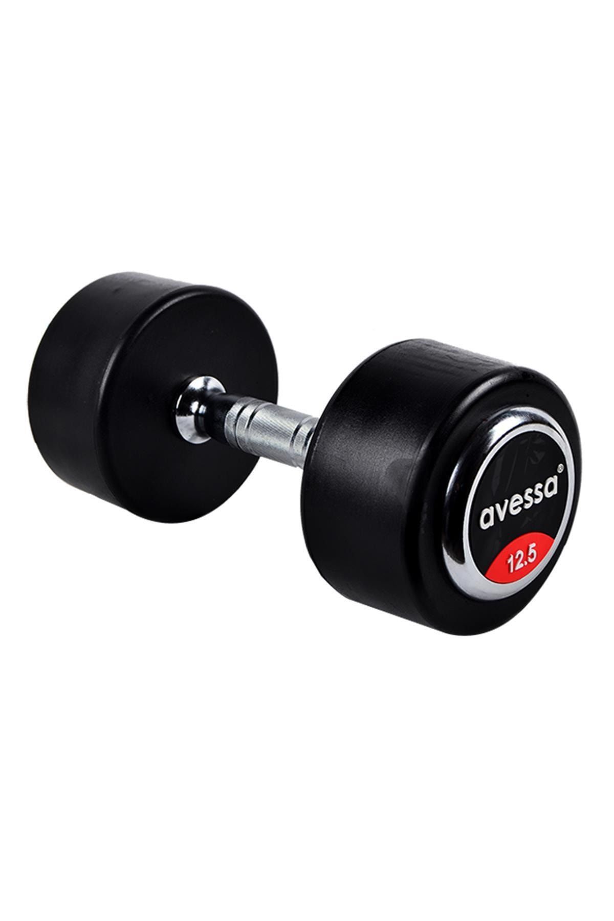 AVESSA 15 Kg Olimpik Dambıl Kauçuk Kaplı Salon Tipi