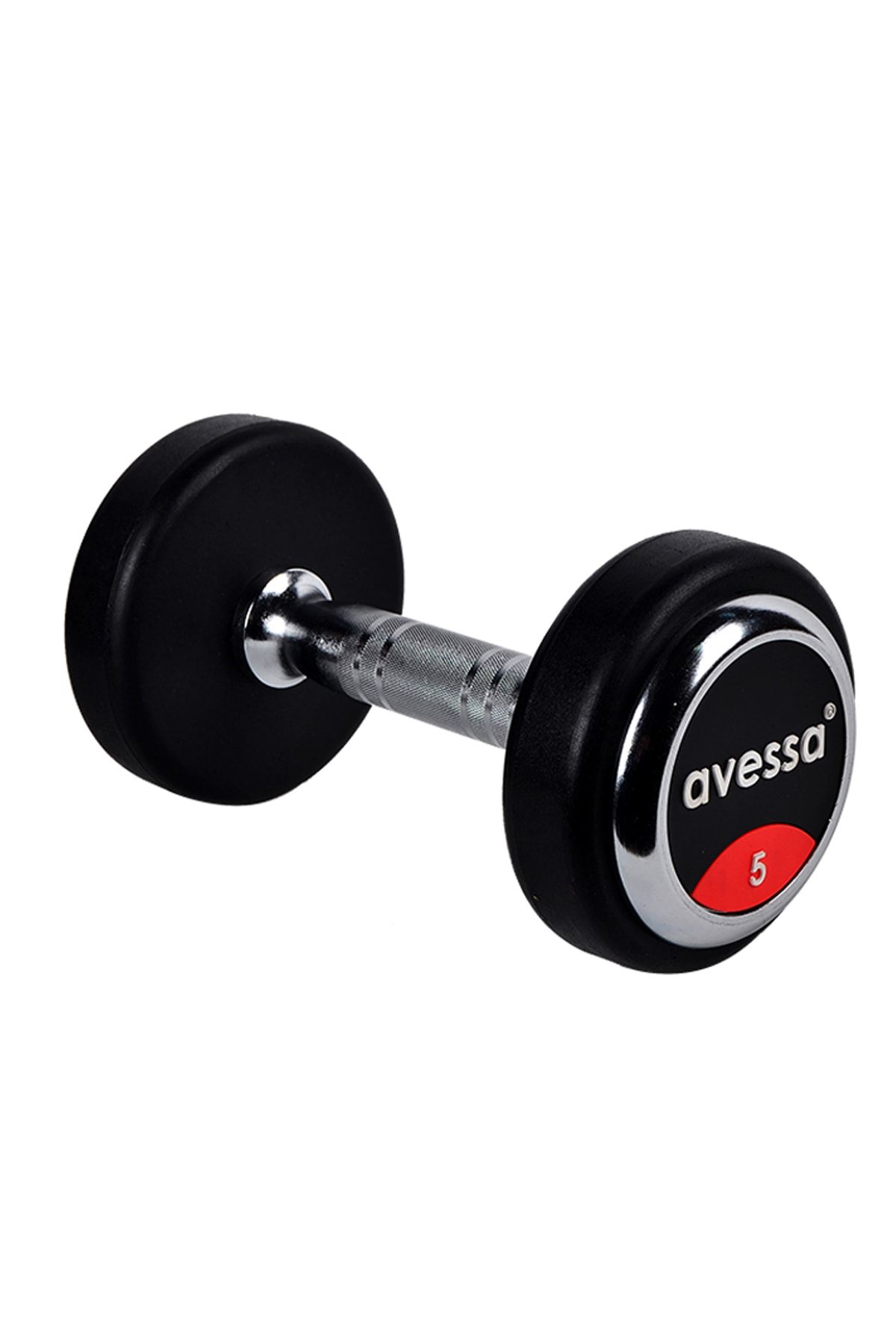AVESSA 5 Kg Olimpik Dambıl Kauçuk Kaplı Salon Tipi
