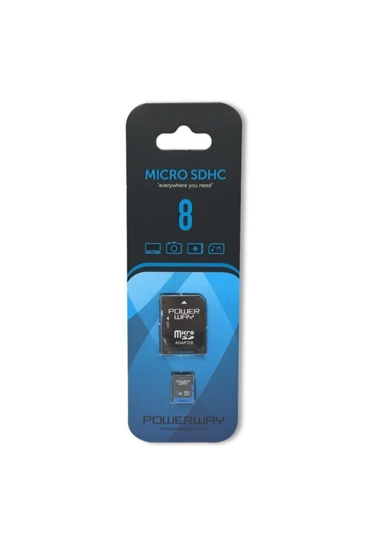 POWERWAY 8 Gb Micro Sd Hafıza Kartı