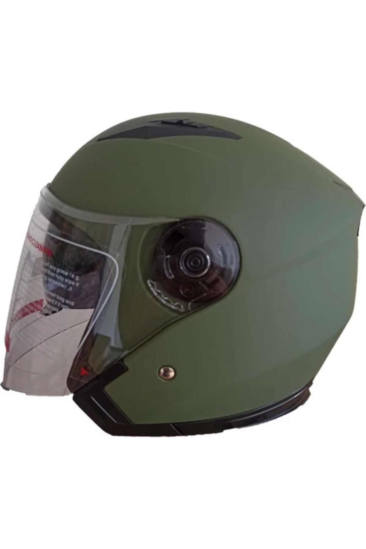 VCAN Jk512 Yarım Kask - Mat Green