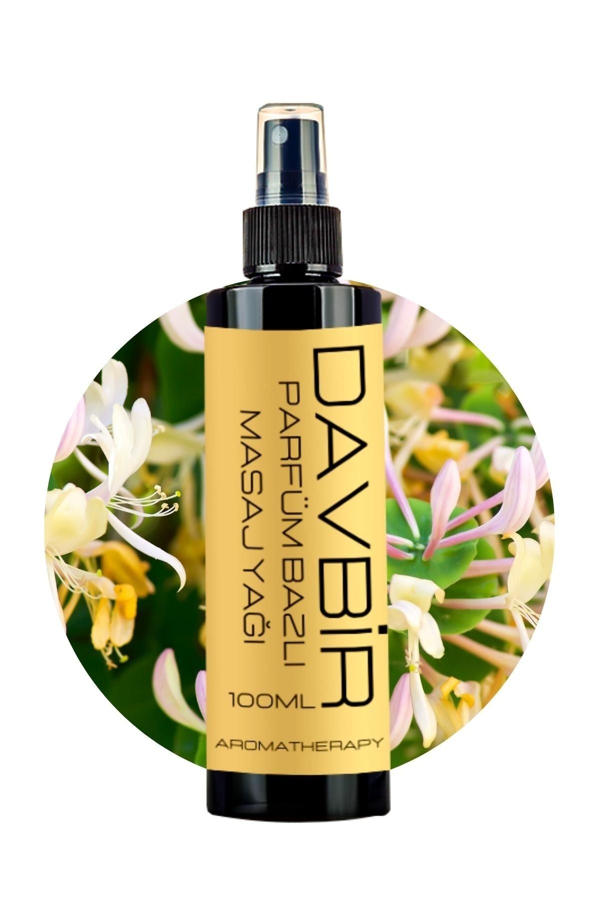 Davbir Hanımeli Kokulu Aromaterapi Masaj Yağı Nemlendirici Özel Formülasyon 100ml