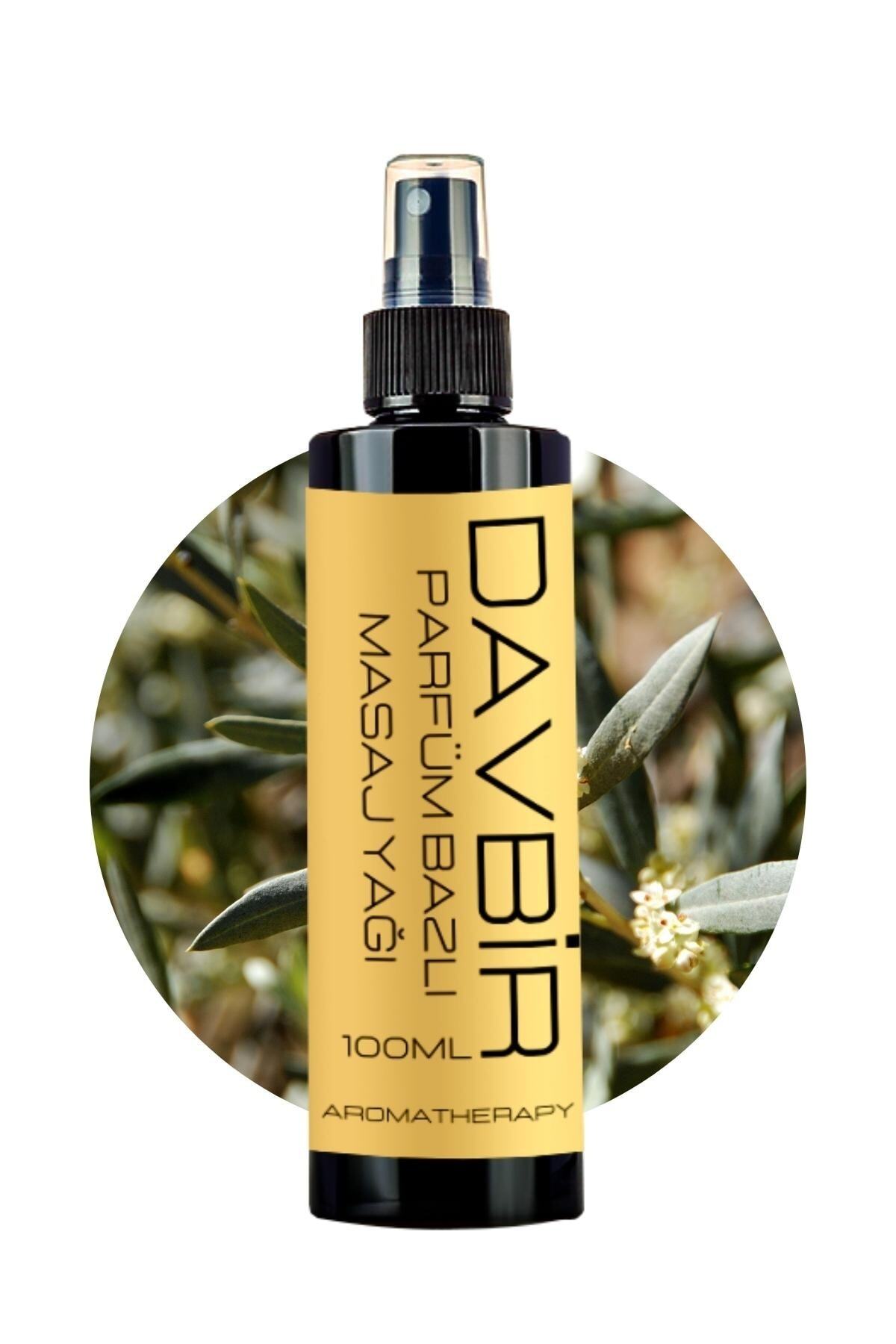 Davbir Zeytin Çiçeği Kokulu Aromaterapi Masaj Yağı Nemlendirici Özel Formülasyon 100ml
