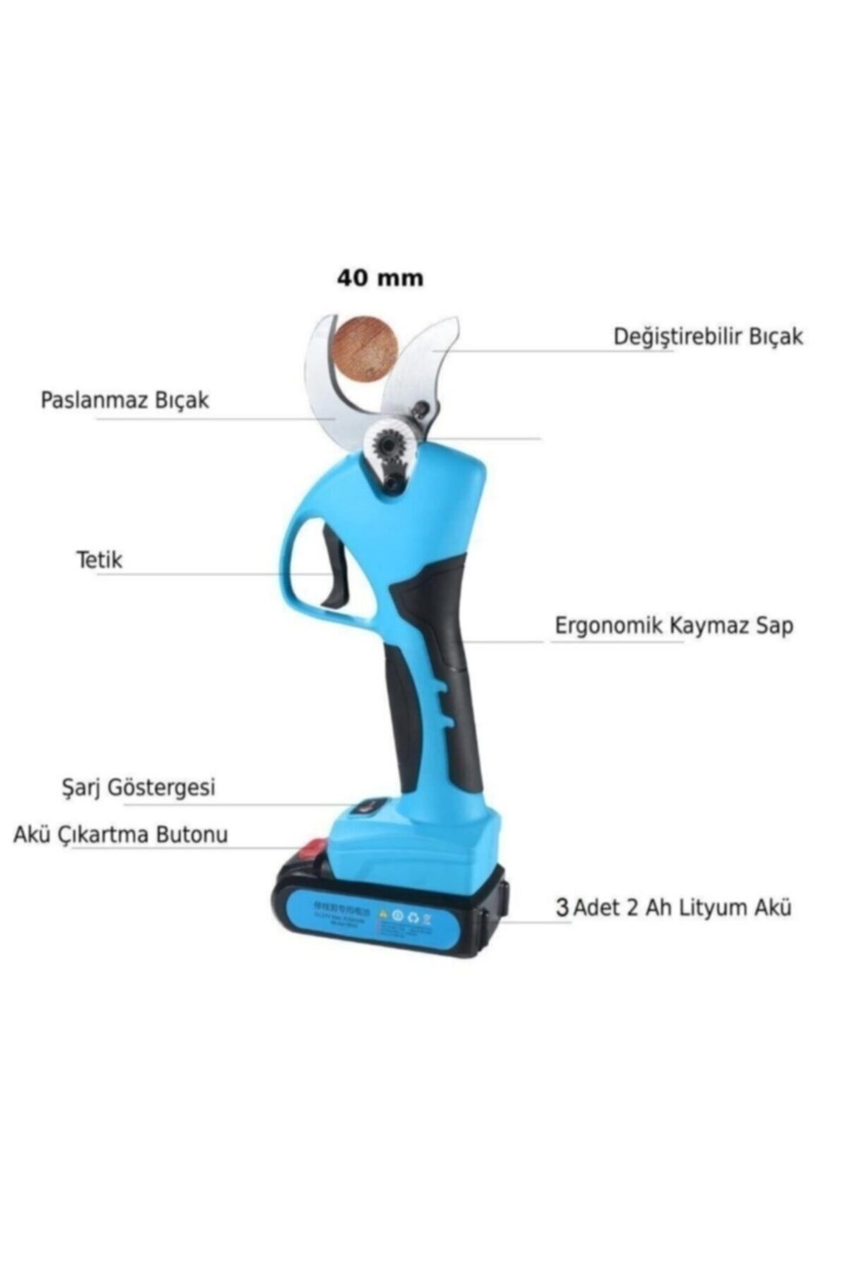 Suca Sc-8605 2 Akülü 40mm Budama Makası