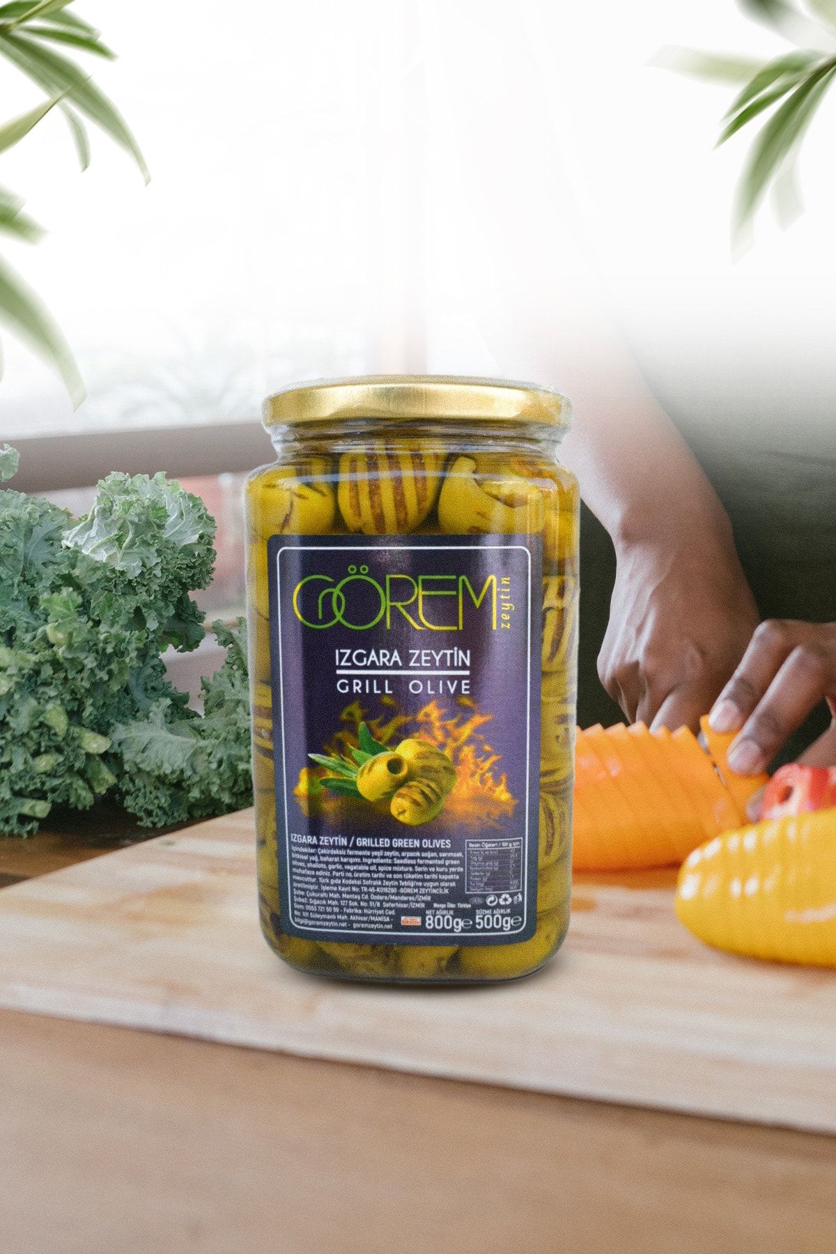 Görem Zeytin Izgara Zeytin 850 Gr.
