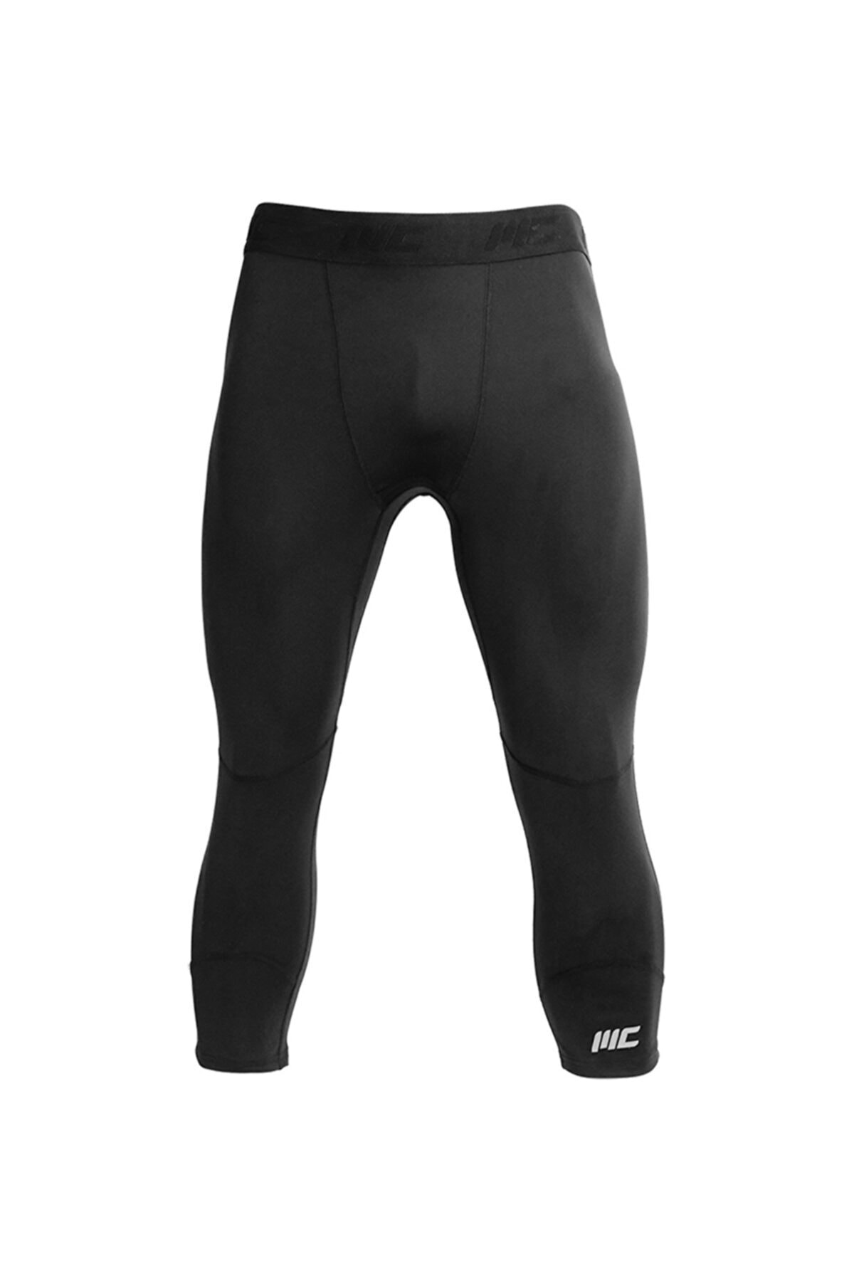 MUSCLECLOTH Training Erkek 3/4 Tayt Siyah