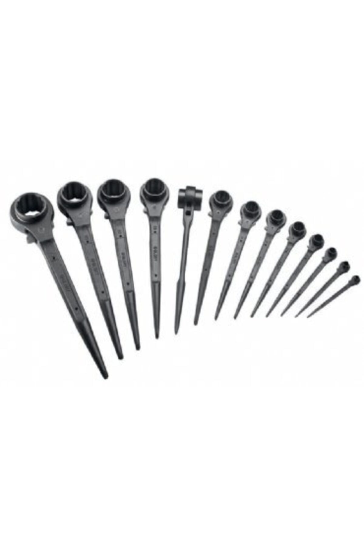 Glory Çift Ölçü Kazıklı Lokma Cırcır Anahtar 13x17 mm