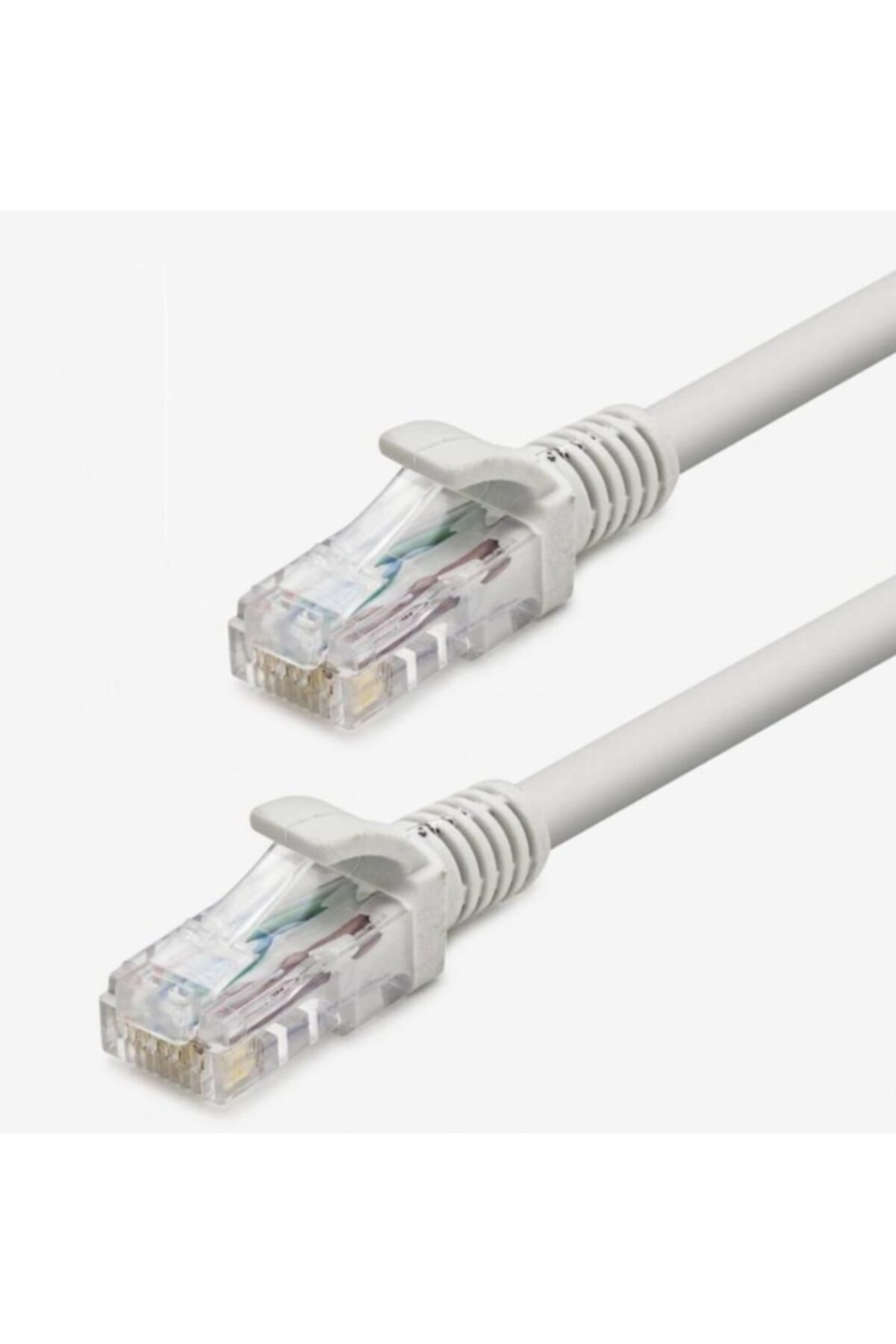 tns teknoplus Cat6 Modem Internet Kablosu Rj45 Network Patch Ethernet Kablosu 2 m 2 Adet