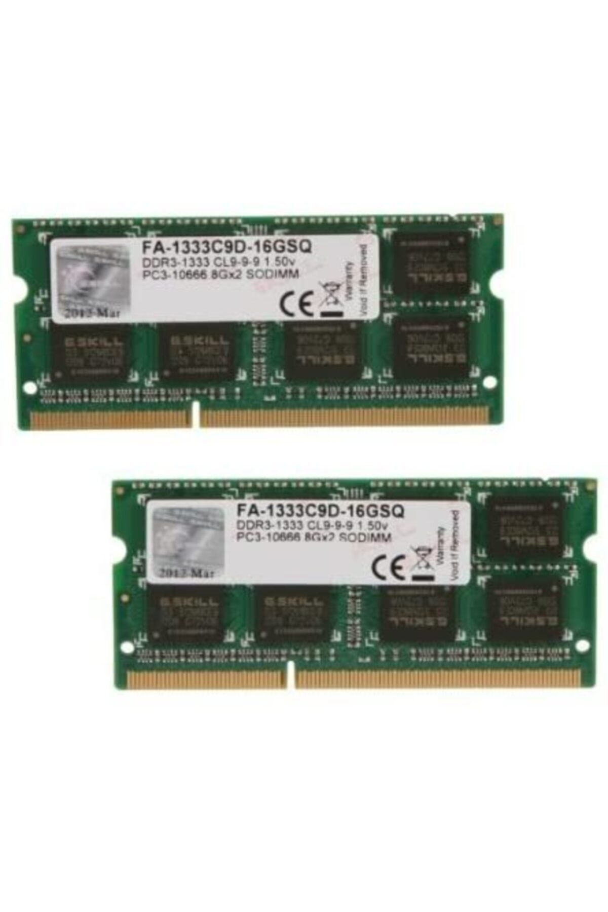 G Skill G.skıll 16gb (2 X 8gb) Ddr3 1333 (pc3 10600) Memory For Apple Fa-1333c9d-16gsq