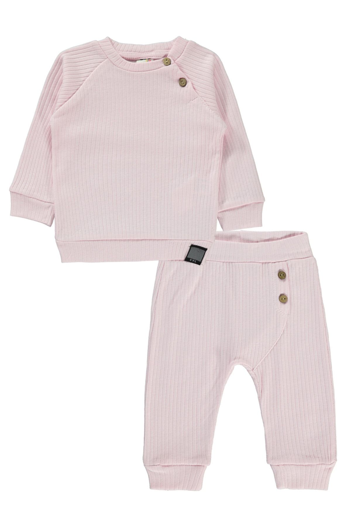 Civil Baby Kız Bebek Takım 6-18 Ay Pembe