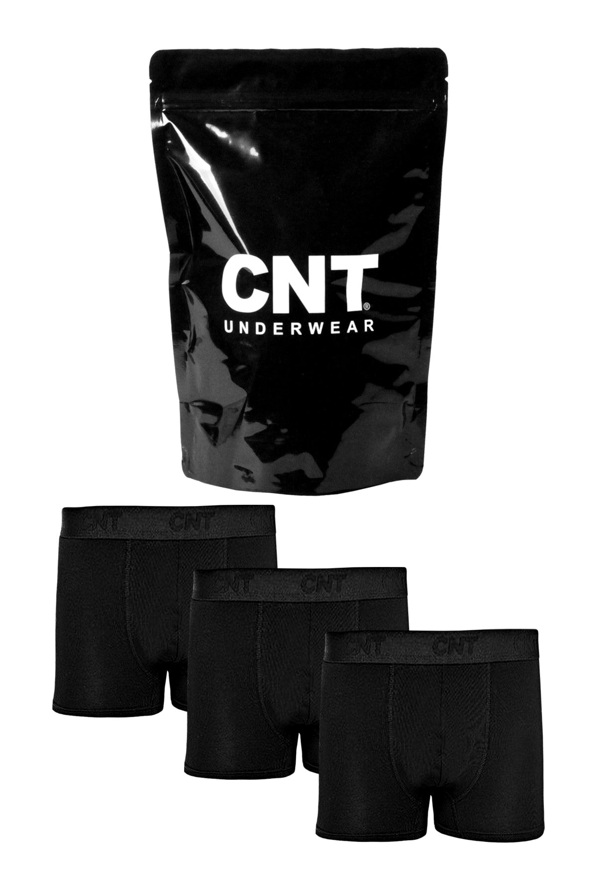 CNT Erkek 3'lü Boxer 1. Sınıf Kumaş Premium Paket Özel Dizayn. Düz Likralı Boxer Şort Çeyizlik Hediyelik