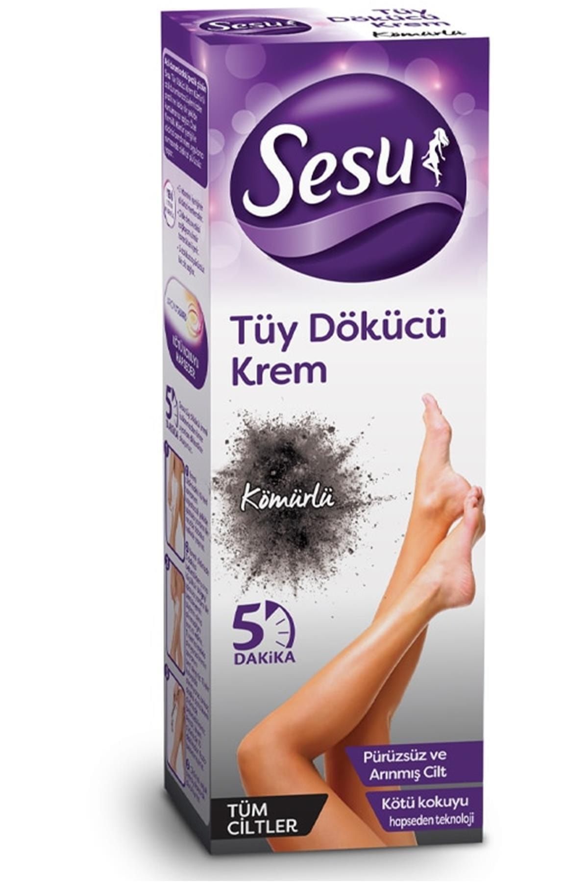 Sesu Tüy Dökücü Krem Normal Tüyler 100 Ml