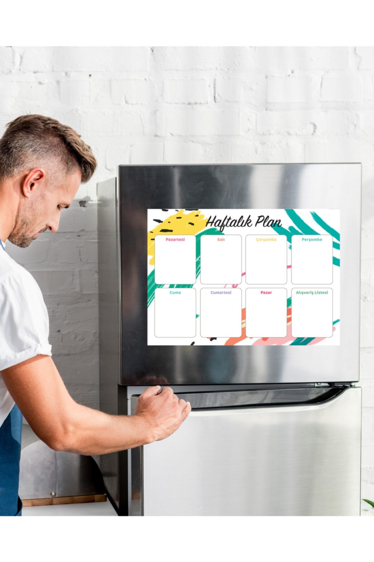 Magnet Haftalık Planlayıcı Buzdolabı I