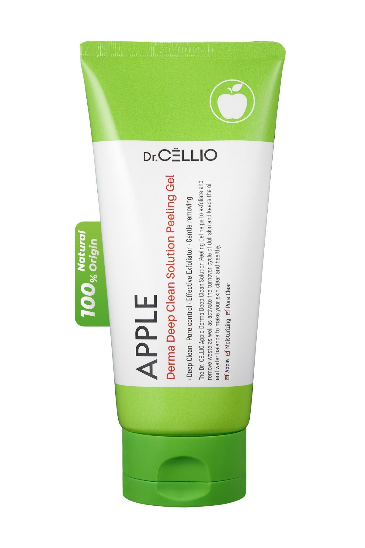 DR. CELLIO Cilt Tazeleyici Gözenek Küçültücü Derma Apple Peeling Jel Büyük Boy