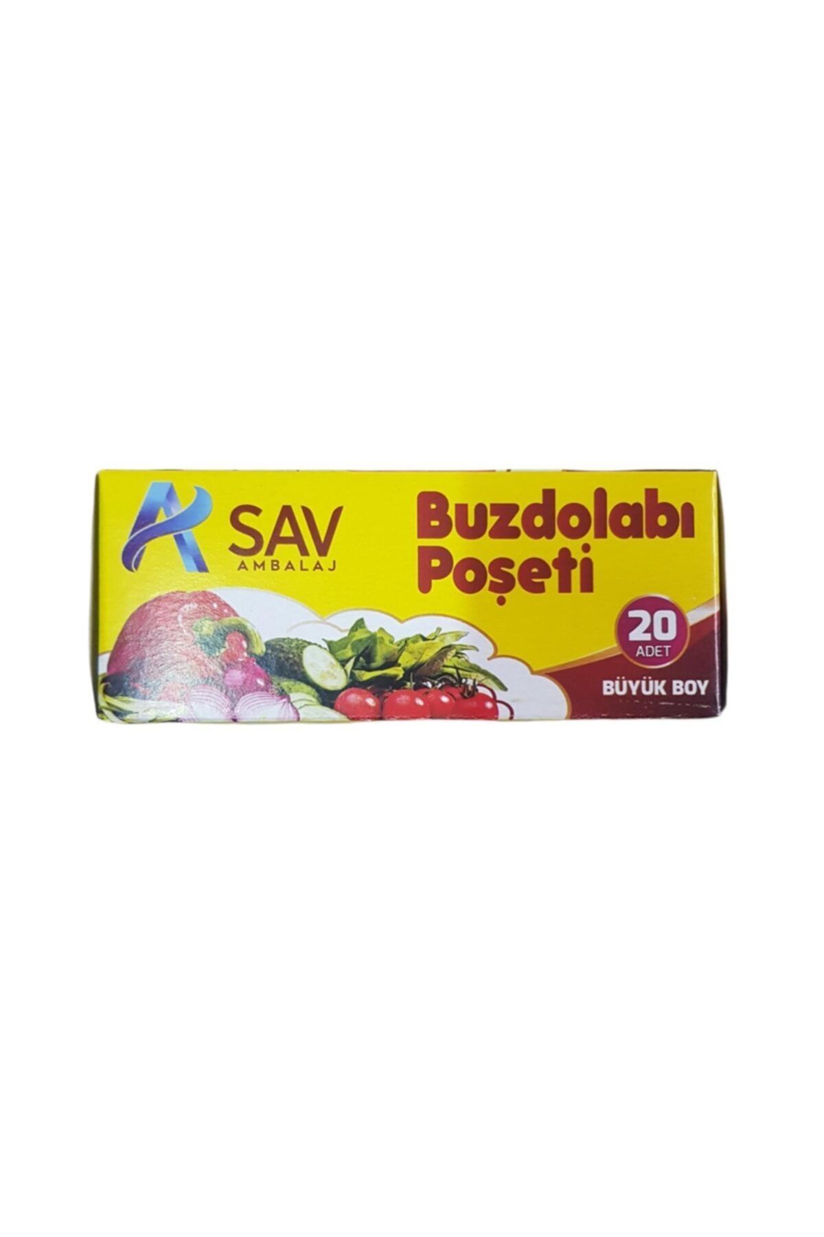 ORVOL Buzdolabı Poşeti Büyük Boy 12*li Paket