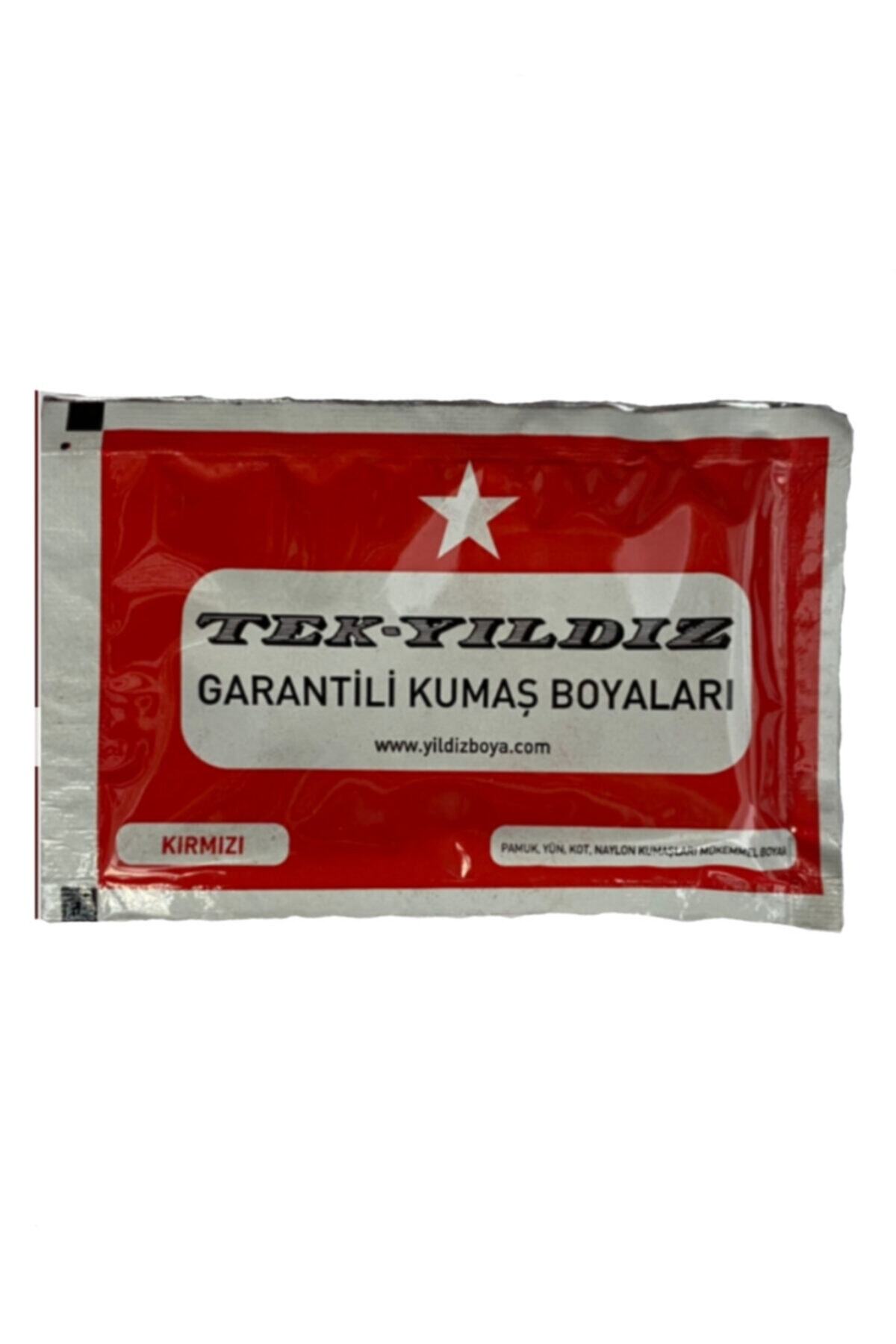 TekYıldız Kumaş Boyası Kırmızı