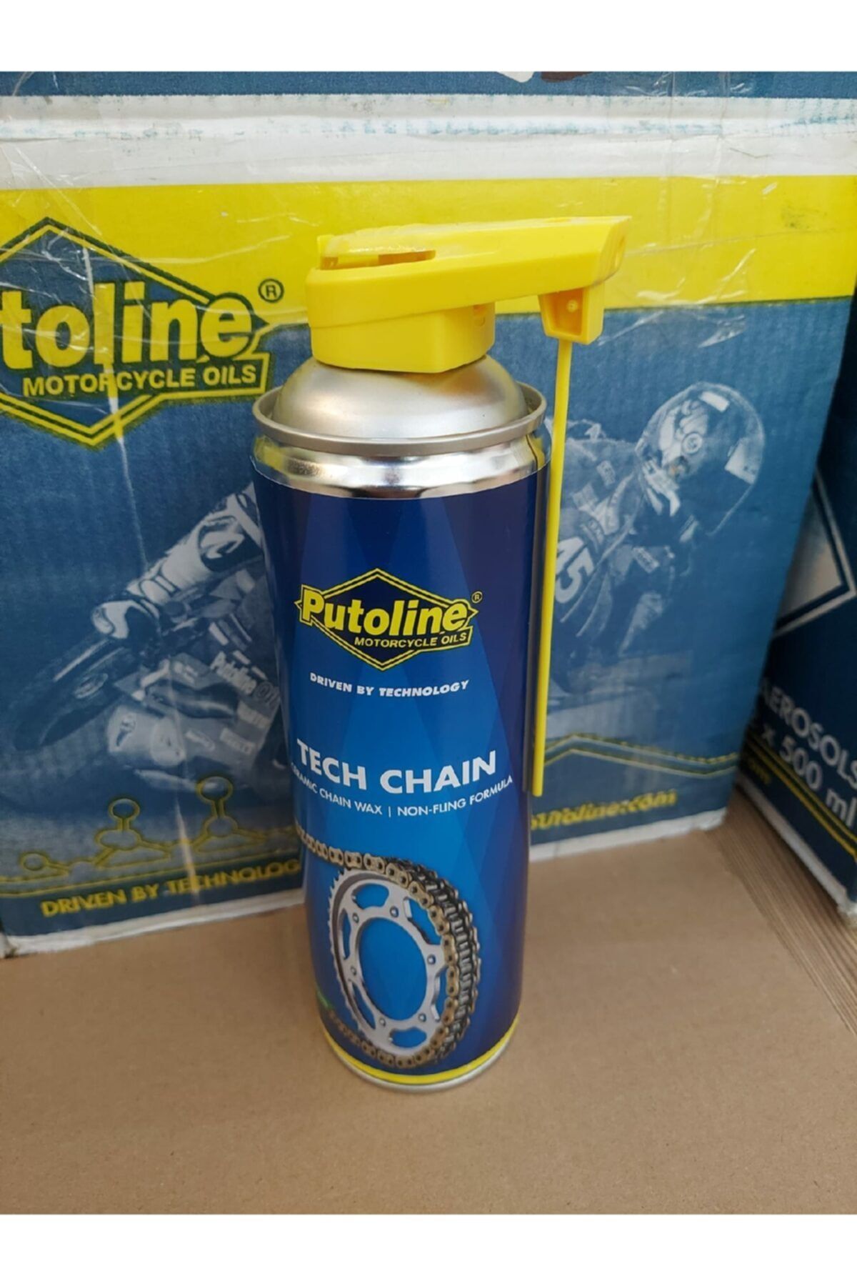 putoline 500 Ml Aerosol Tech Chain Seramik Zincir Yağı